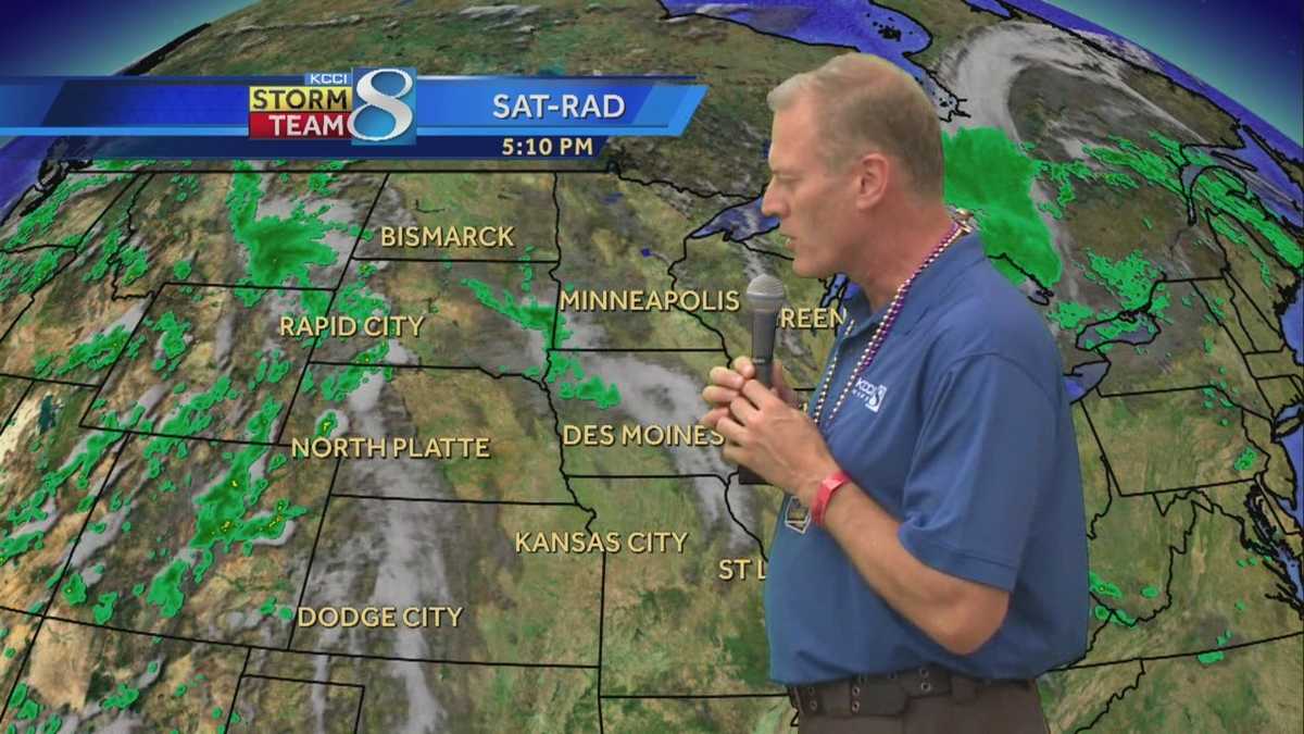 KCCI 8 video weather forecast