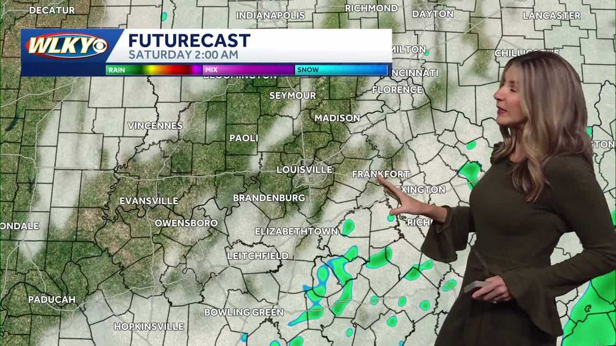 A cool and damp Friday ahead