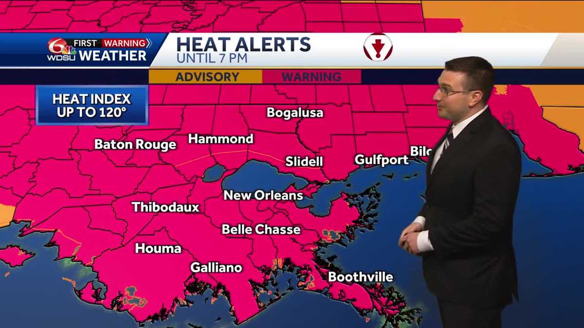 Staying hot into next week