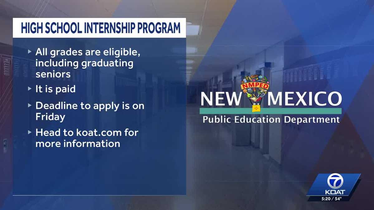 Bernalillo County students invited to apply for summer internship