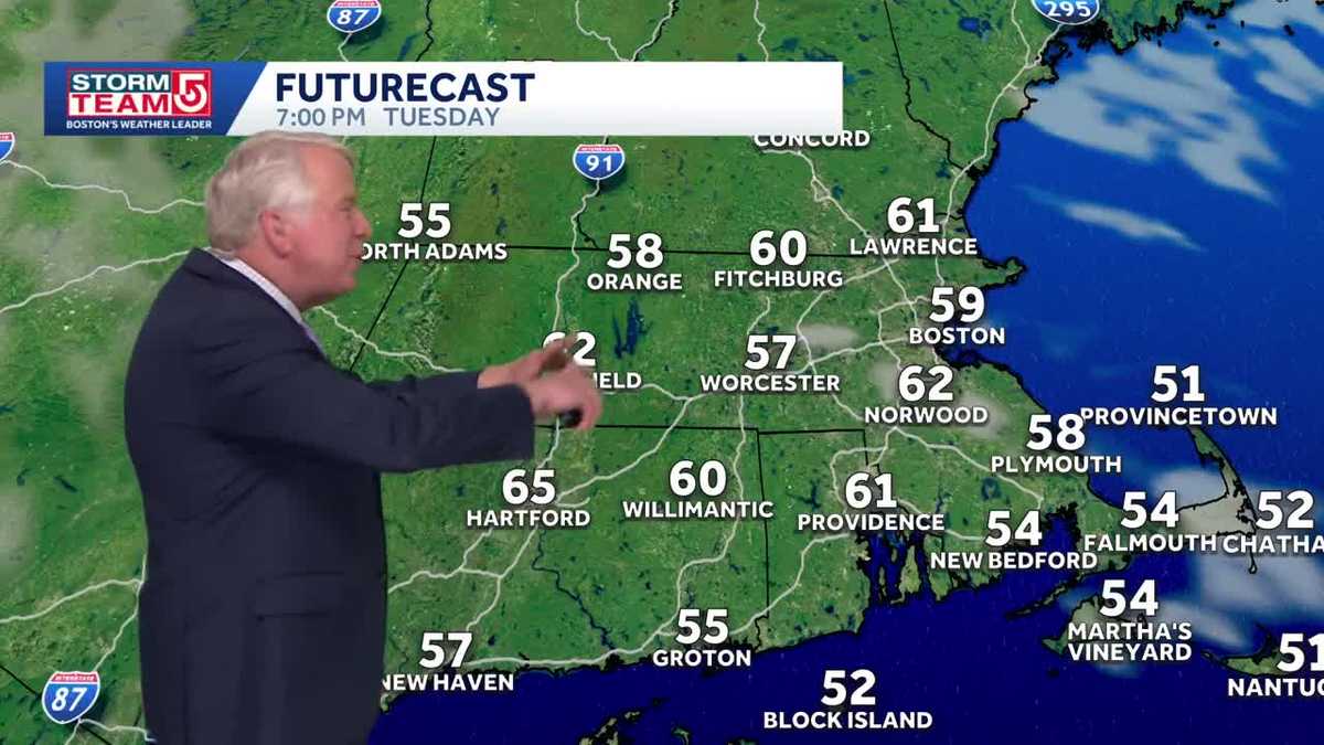 Video: Light showers Wednesday ahead of soaking rain Thursday