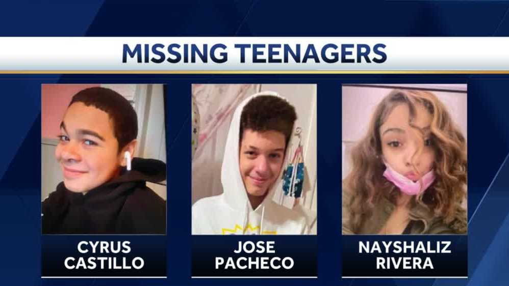 Worcester police searching for 3 missing teens who were last seen on ...