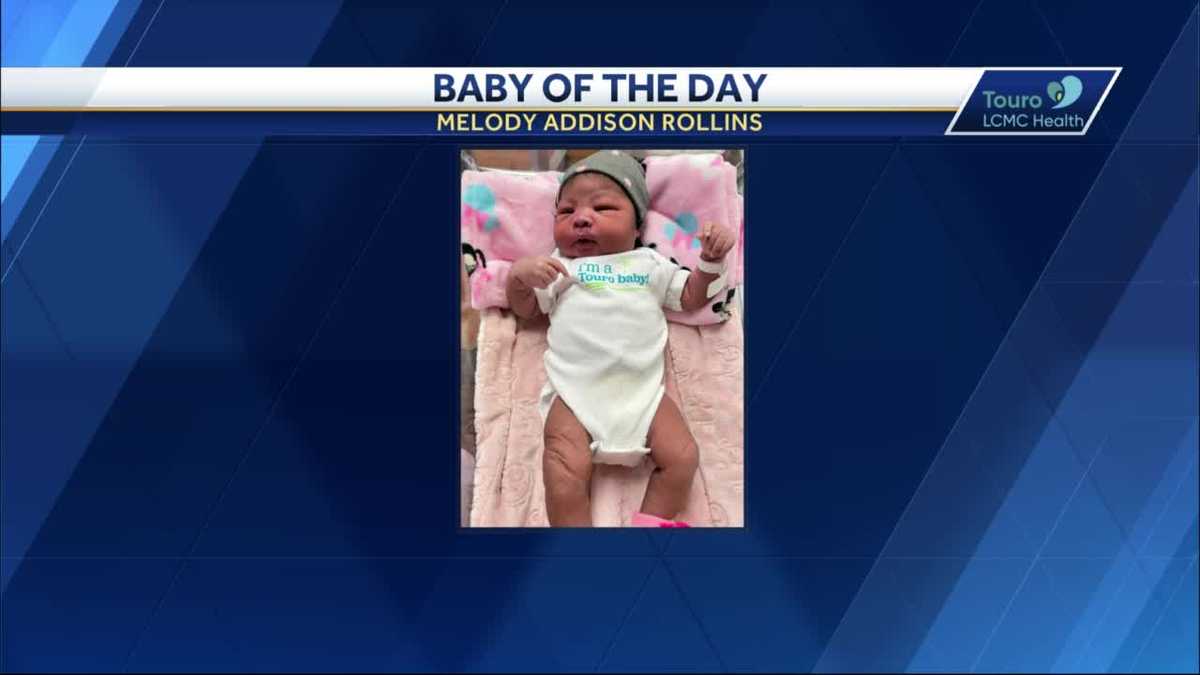 WDSU Baby of the Day for August 6, 2021