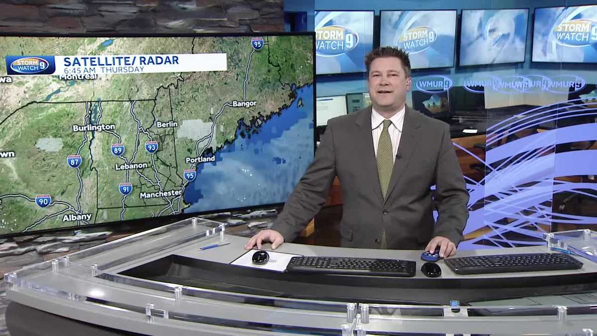 Watch: Sun, clouds on chilly day