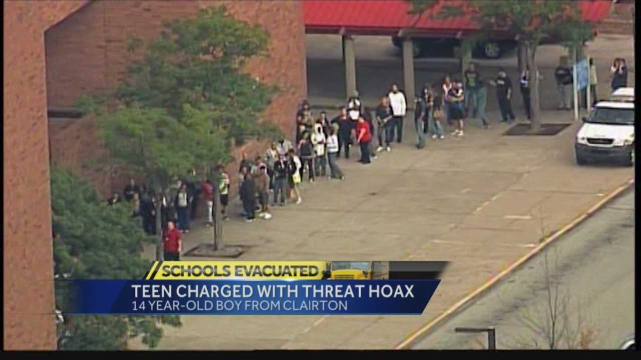 Teen Charged With School Bomb Threat Hoax