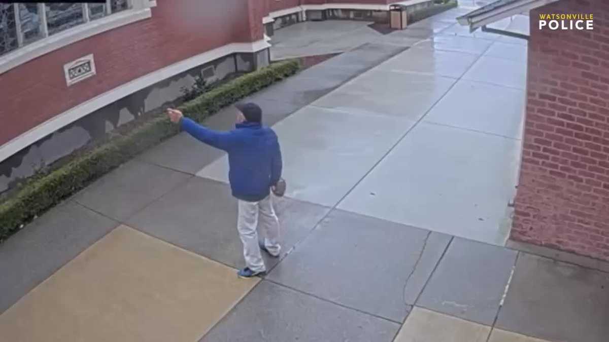 Man caught on camera vandalizing church in Watsonville