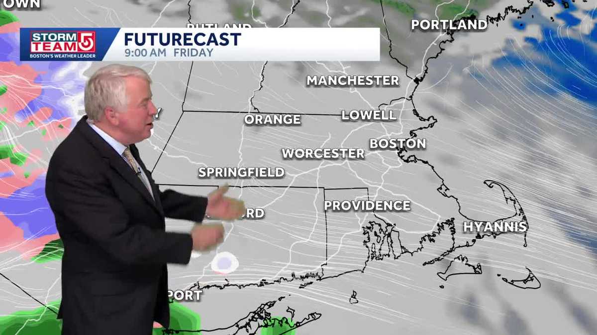 Video: Quiet Friday morning before freezing rain