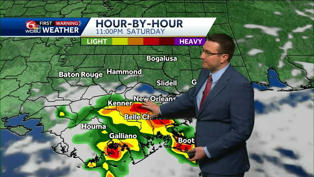 Tracking rain and storms this weekend