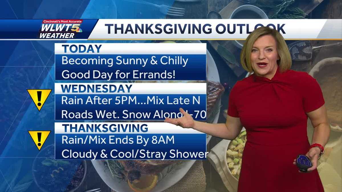 Dry Until Wednesday Evening
