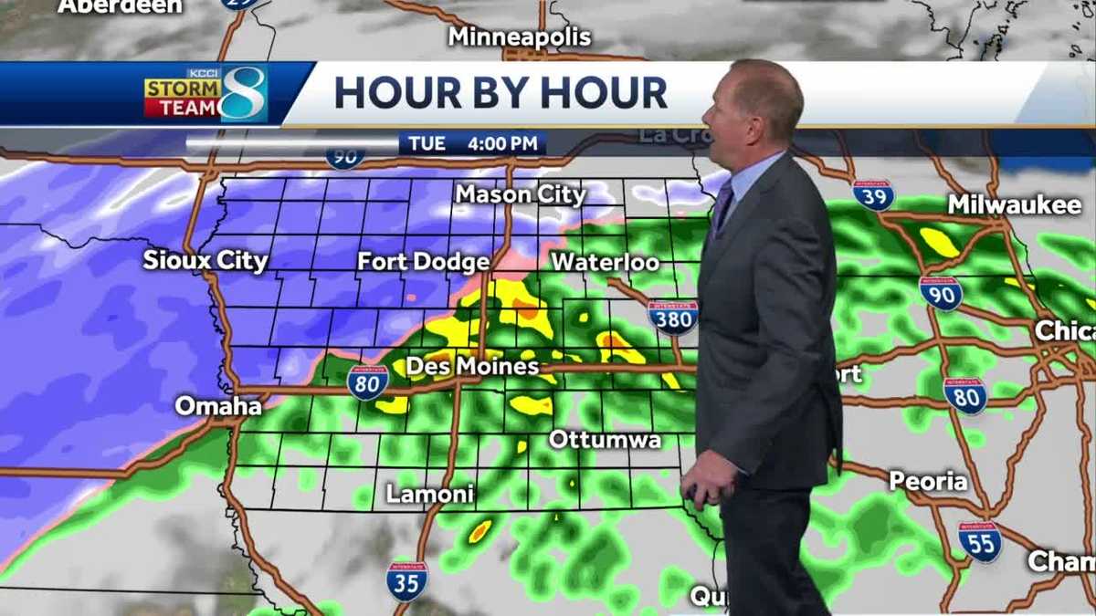 Clouds increase Monday ahead of snowstorm