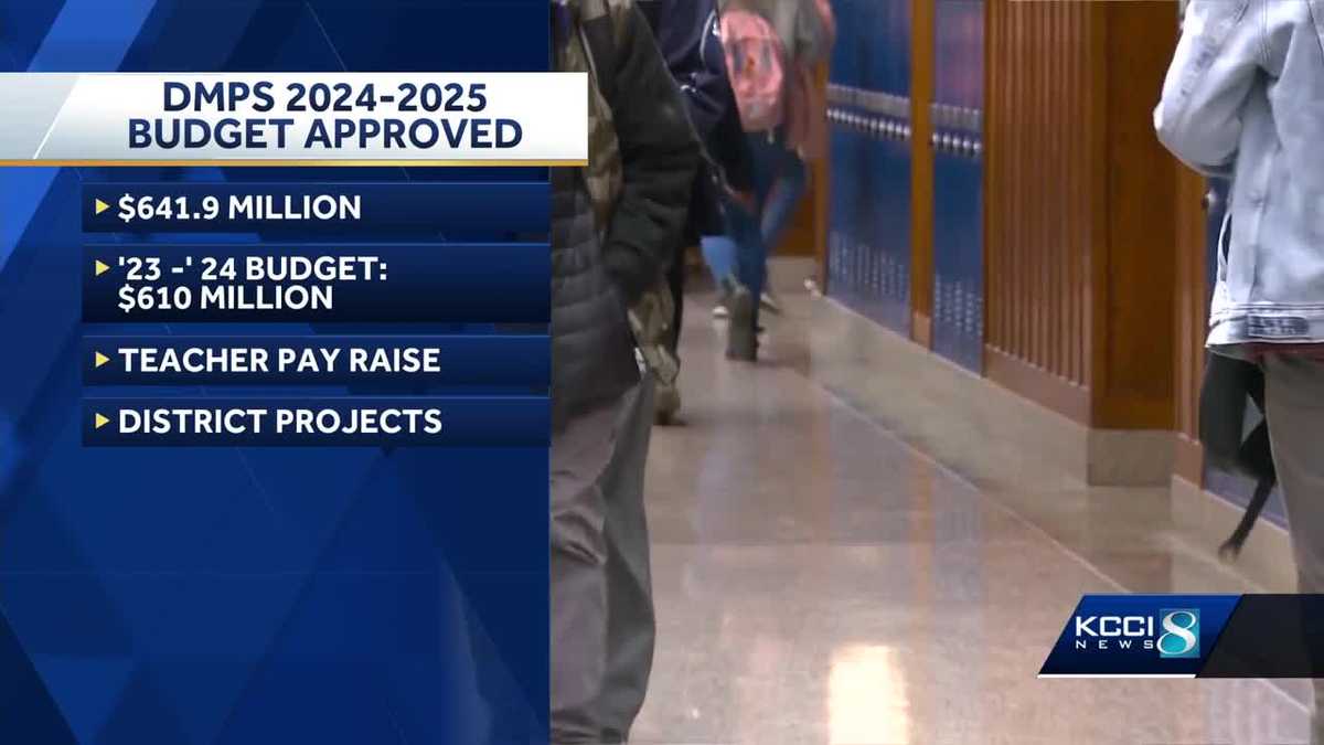 DMPS: $641.9 million budget for 2024-25 school year