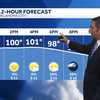 FORECAST: Record heat and storm chances later