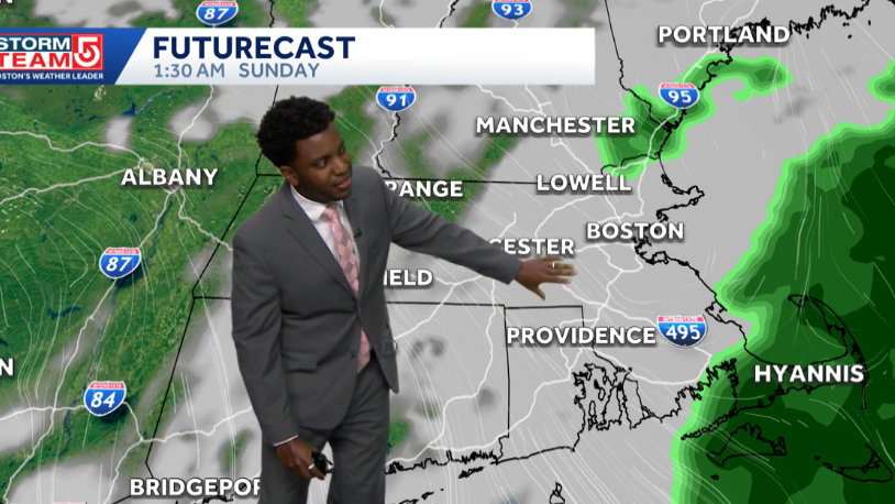 Video: Sunny Friday, weekend showers, warmer next week