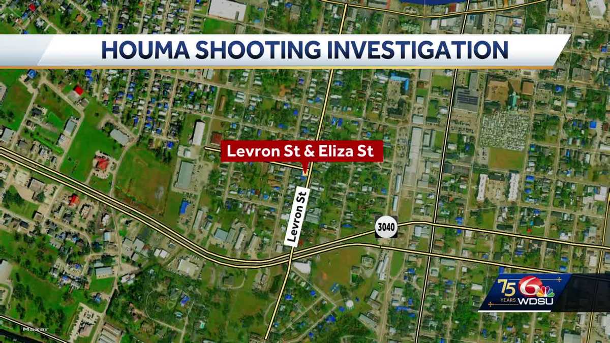 Houma police say man shot at while sitting outside his home