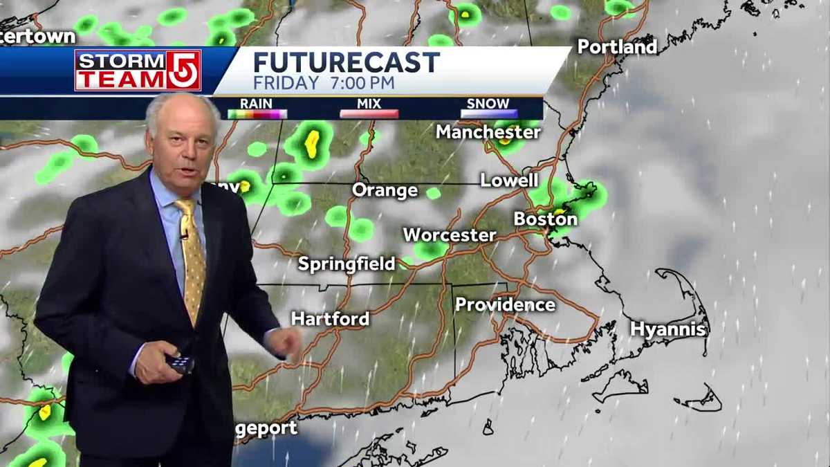 Video: Scattered storms possible Friday