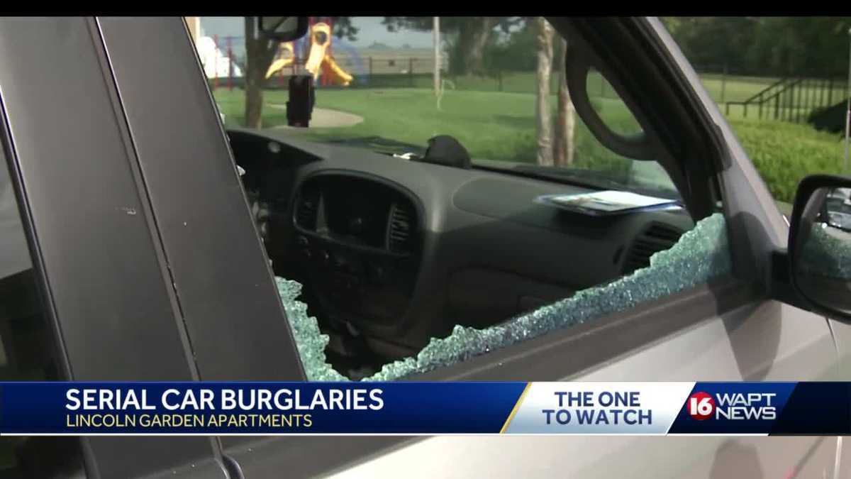 Number of car break-ins reported at apartment complex