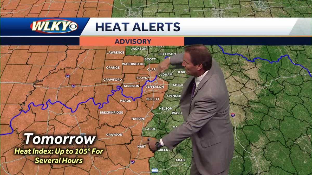 Heat advisory in effect