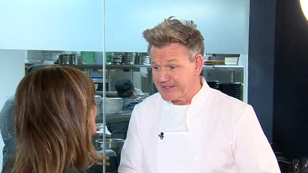 Go inside one of Gordon Ramsay's newest US restaurants