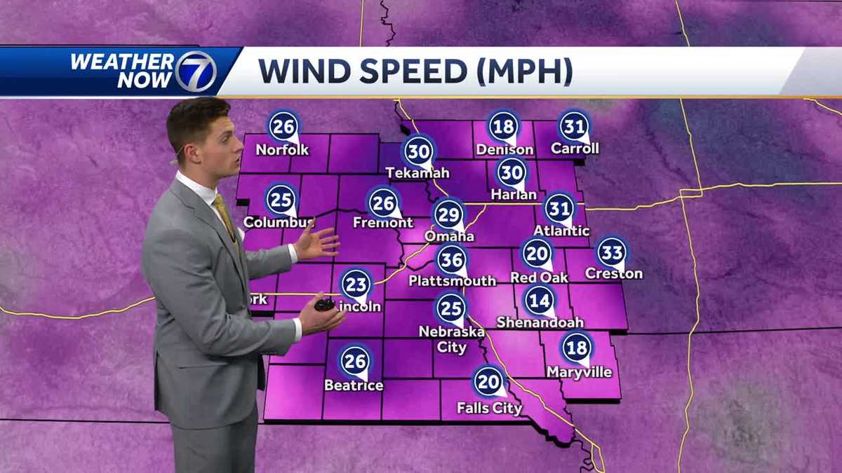 Wind blowing snow Friday, January 12th