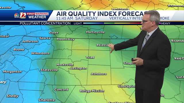 WATCH: Poor air quality Friday, late weekend storms - Vimarsana News