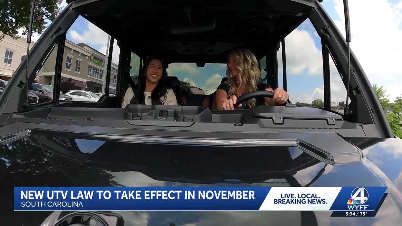 South Carolina law makes UTVs street legal
