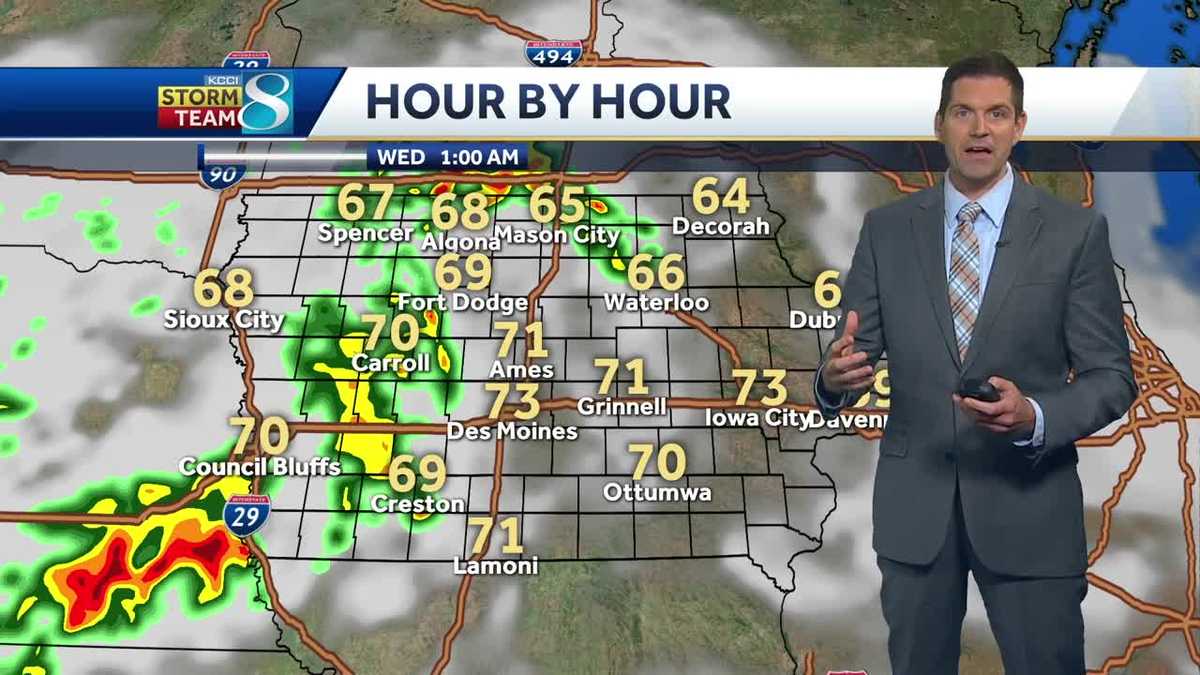 Rounds and rounds of storms and heavy rain ahead