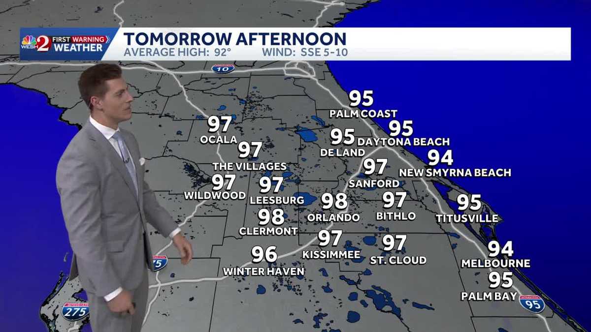 Sunday looks like above average heat