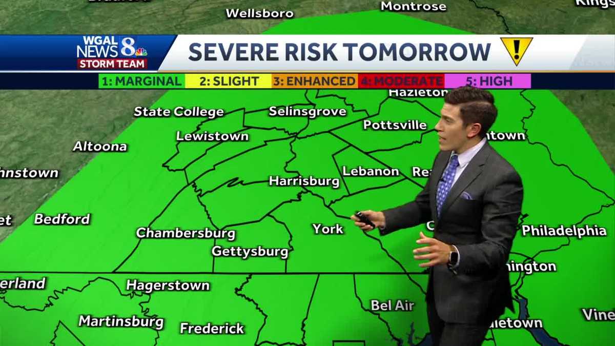 IMPACT DAY: Next cold front brings potential for severe weather