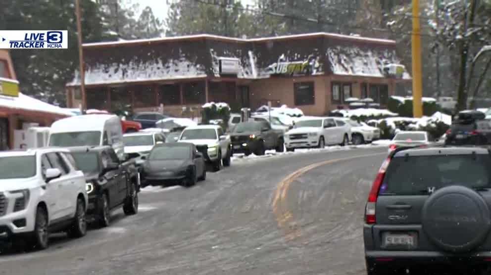 Live weather coverage in Northern California on February 19