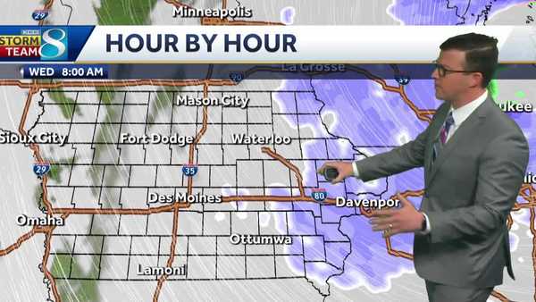 iowa weather: very windy wednesday