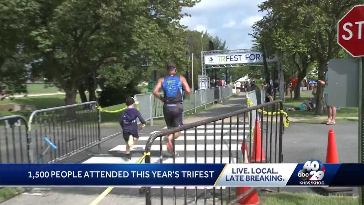 Runners gathered in Bentonville to raise awareness for MS at the Trifest