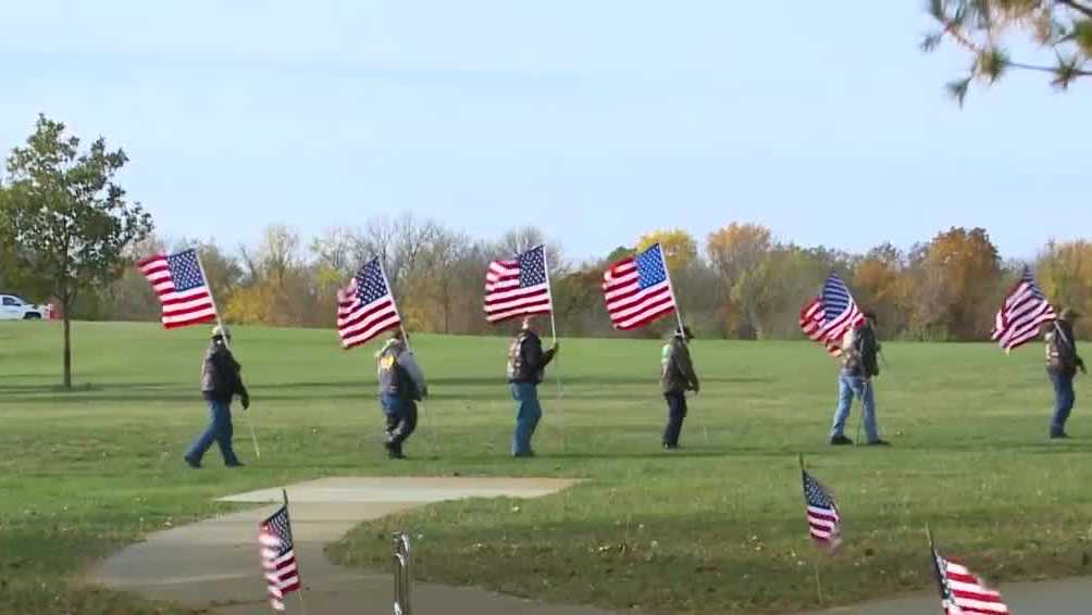 Iowans attended a funeral to honor a veteran they didn’t know