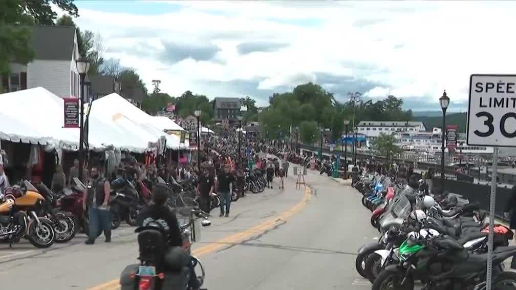 Thousands of riders gather in Laconia for motorcycle week