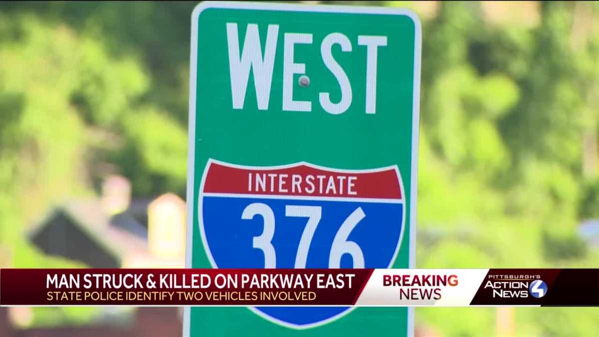 Man dies after being struck by car in hit-and-run on Parkway East