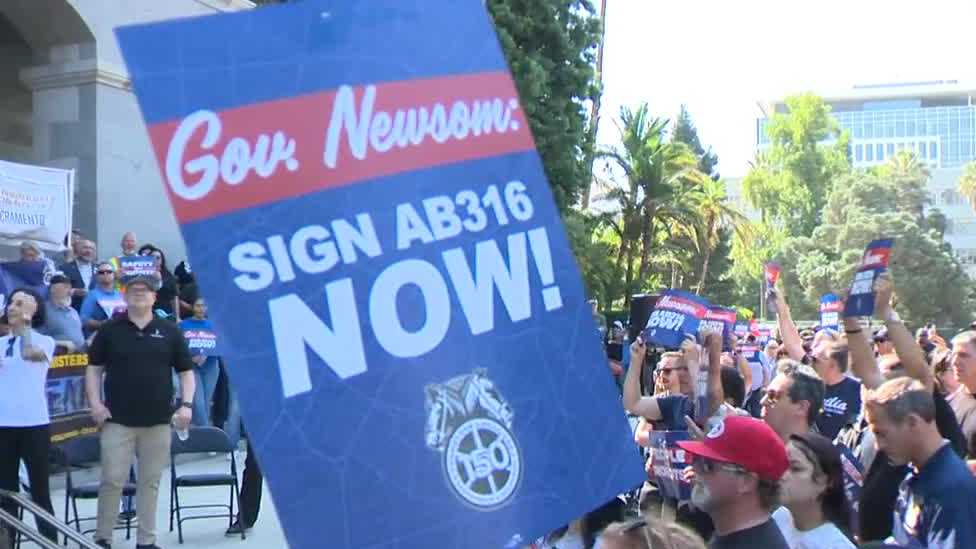 California Truck Drivers Ask Gov. Newsom to Sign Job-Saving Bill