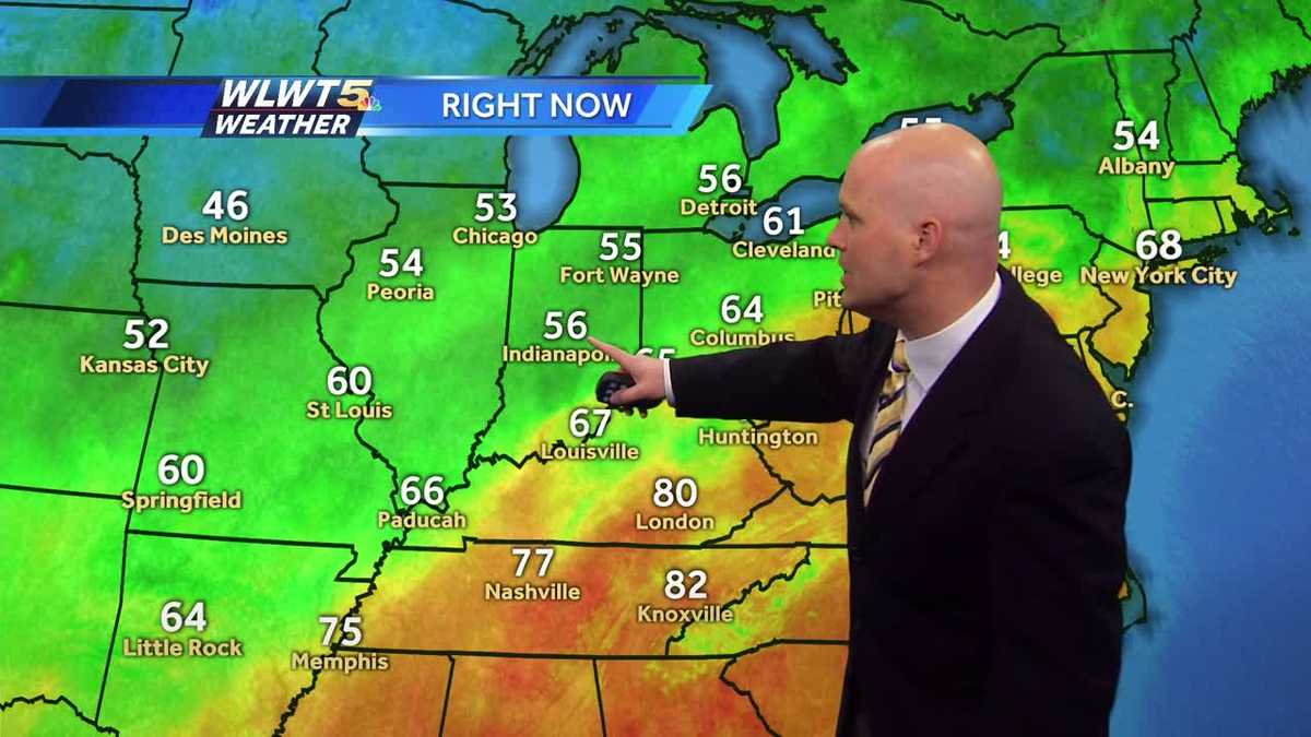 Rain and Storms Gradually Fade into Cooler Weather