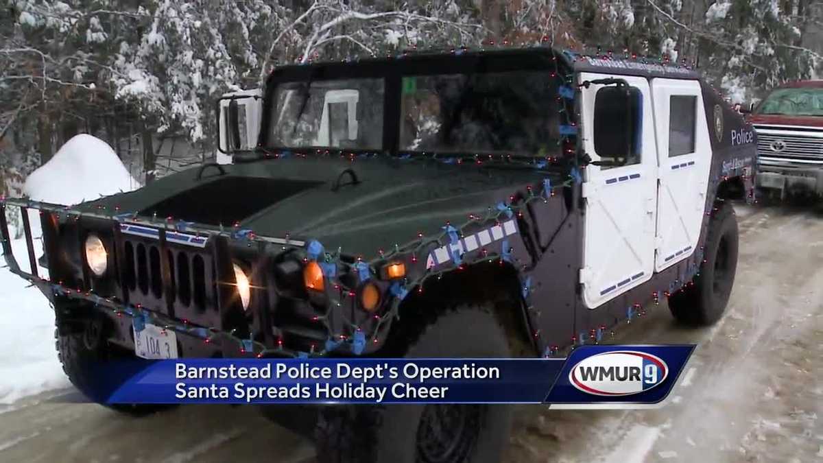 Barnstead police surprise family of logger killed in recent accident