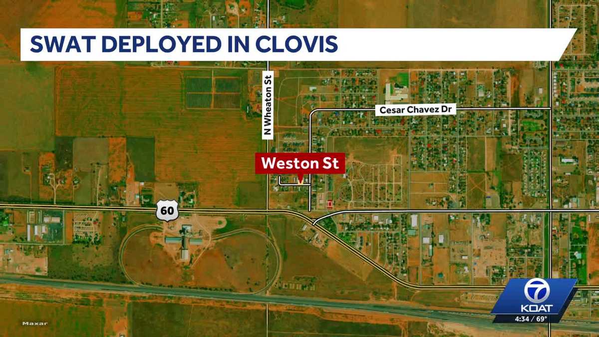 Man arrested after SWAT operation in Clovis