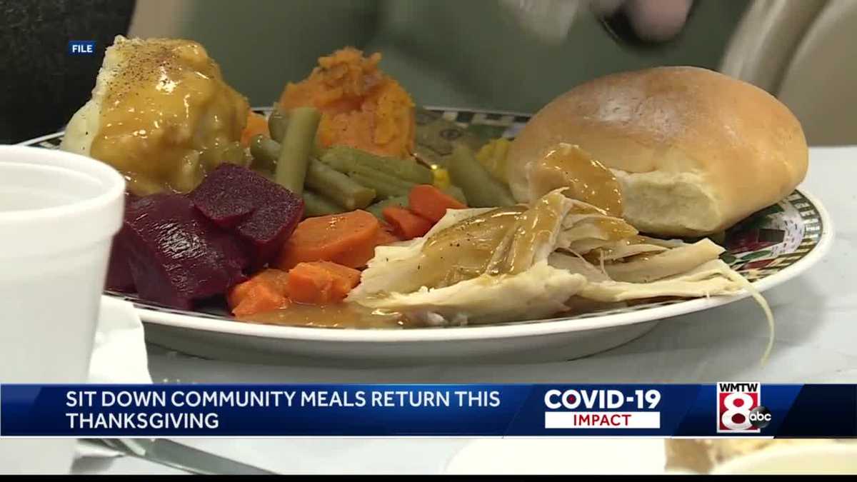 Maine Thanksgiving community dinners return