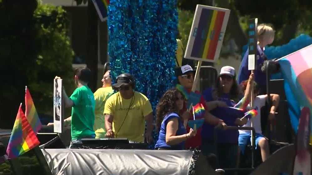 Thousands gather in downtown Sacramento for Pride march