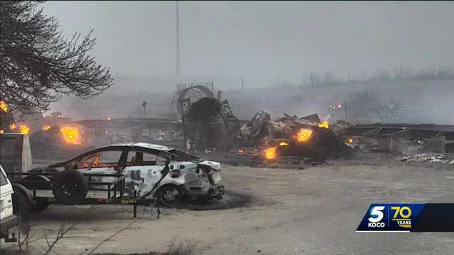 2 homes, several vehicles destroyed by wildfires near Gage - Vimarsana News