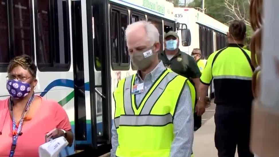 Jefferson Parish hurricane evacuation drill Monday