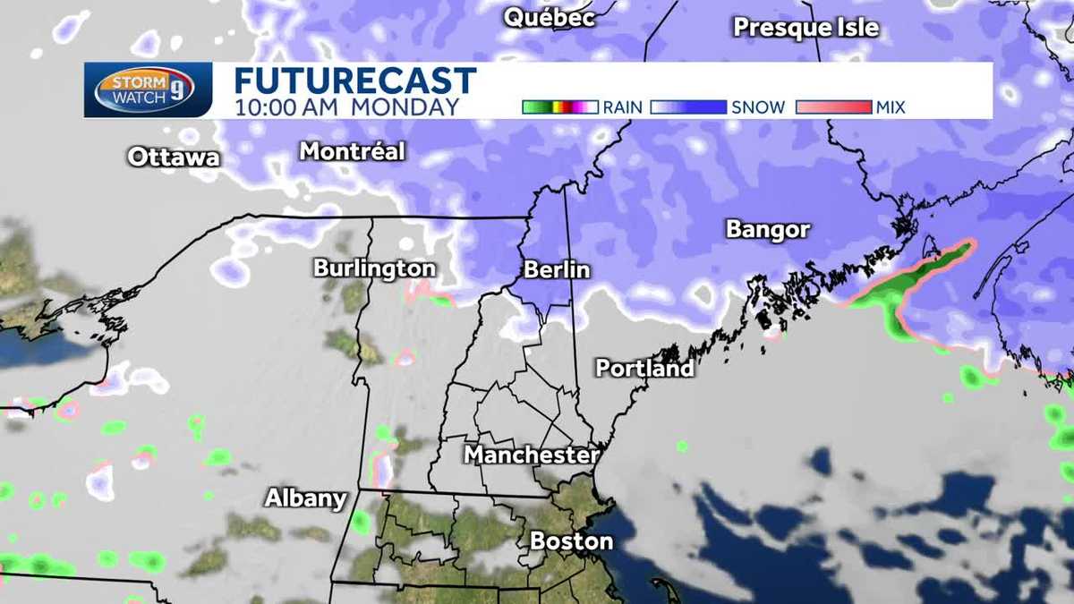 NH forecast Storm system bringing rain and wet snow across NH