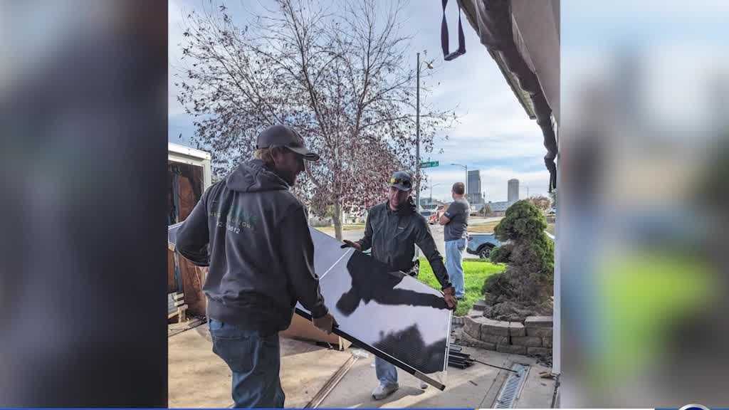 Habitat for Humanity installs solar panels at Omaha home