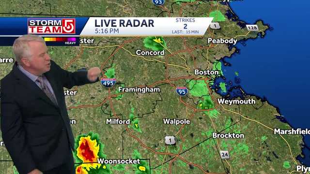 Video: Some evening storms, patchy fog