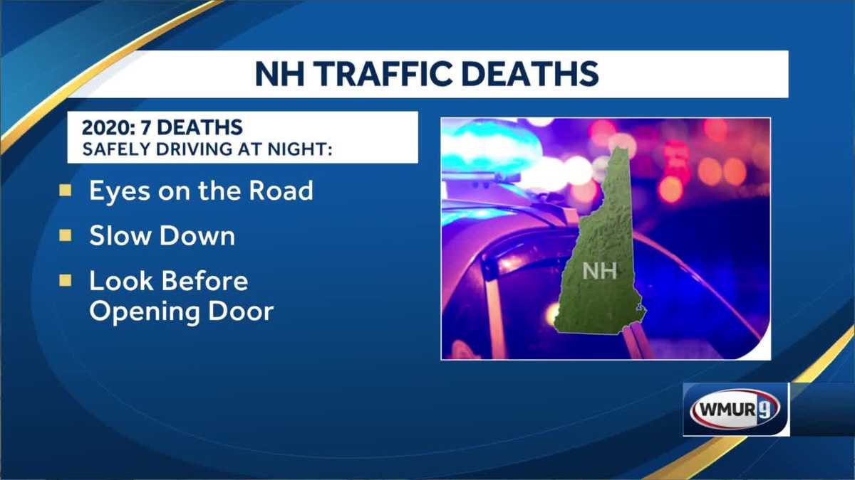 New Hampshire traffic deaths: 7 people have died in 2020