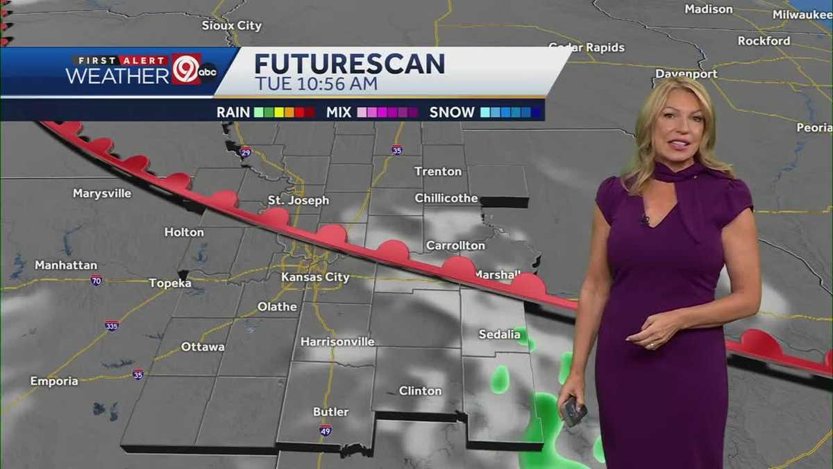 KANSAS CITY WEATHER: Sunny and warm to start off your week