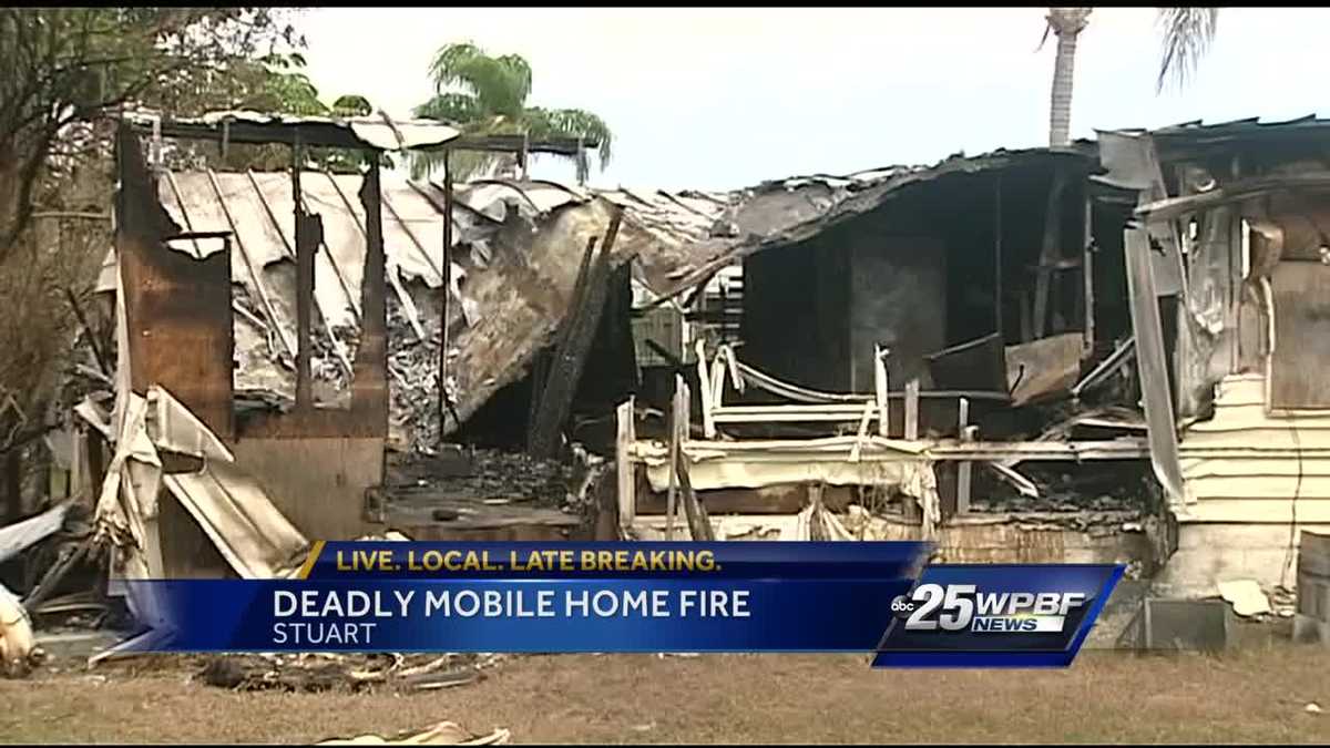 1 killed in Stuart mobile home fire
