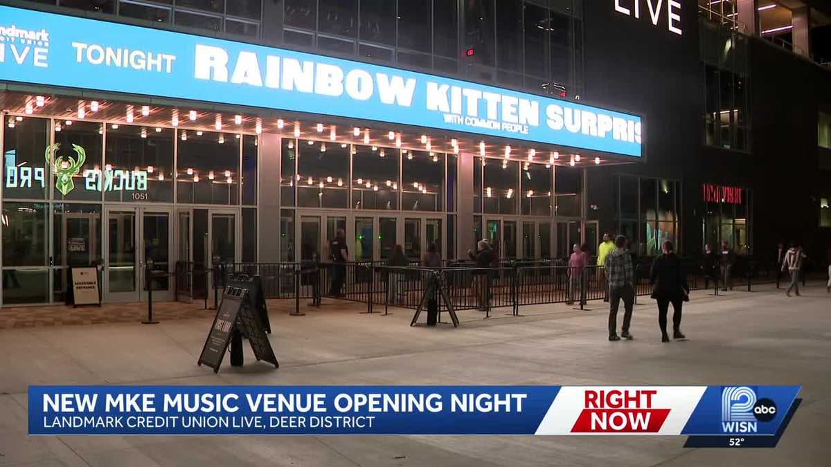 Band 'Rainbow Kitten Surprise' kicks off Milwaukee's newest concert venue in Deer District