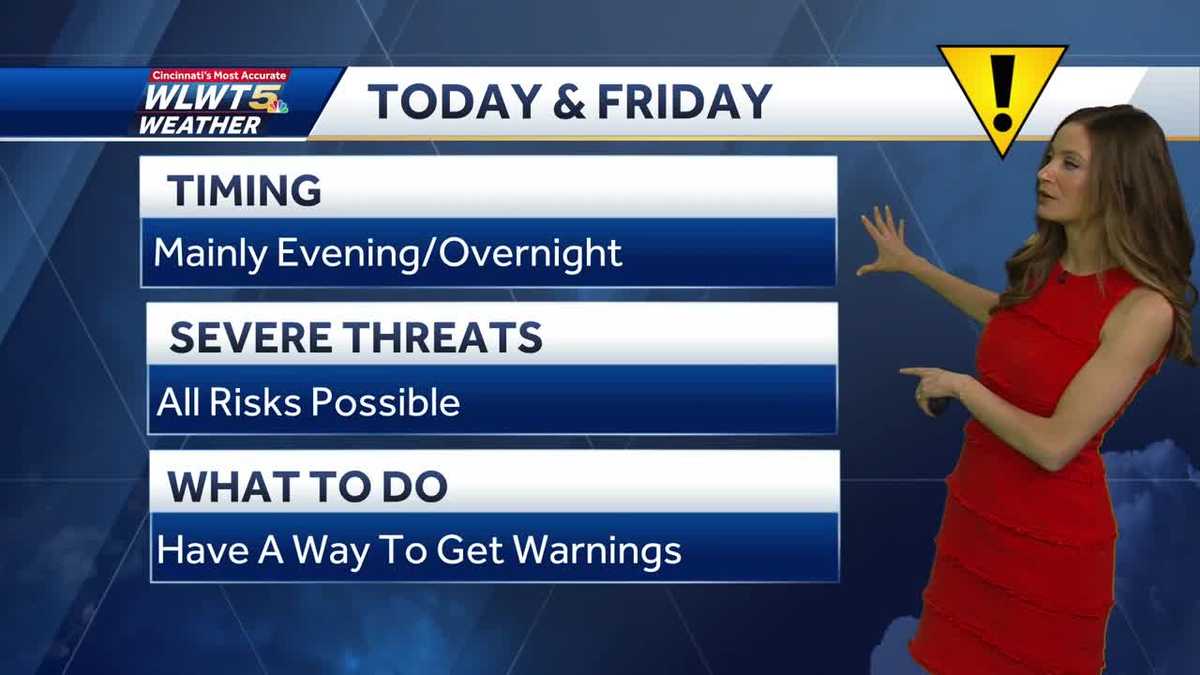 Two severe weather chances for Cincinnati area